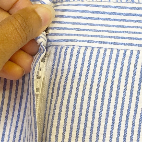 NWOT J. Crew Factory Seersucker Ruffle Shorts - Picture 6 of 11